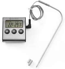 THERMOMETRE/MINUTEUR AVEC SONDE POUR ROTIR