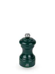 MOULIN A POIVRE LAQUE VERT FORET 10cm BISTRO