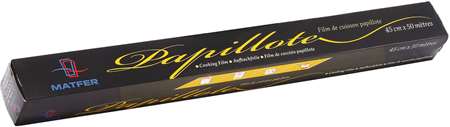 FILM PAPILOTTE CUISSON 200°C LG0.45X50M
