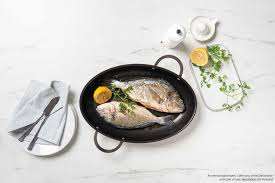 POELE A POISSON INOX 2 ANSES 37,5 X 25 CM