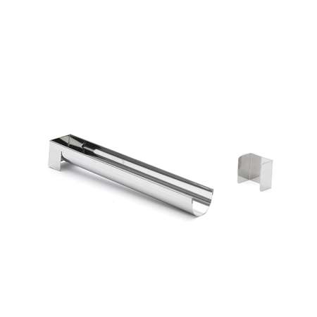 GOUTTIERE RONDE FINE DEMONT. INOX 30X4CM