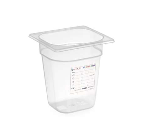 BAC GASTRONOME 1/6 65MM HACCP POLYPROPYLENE