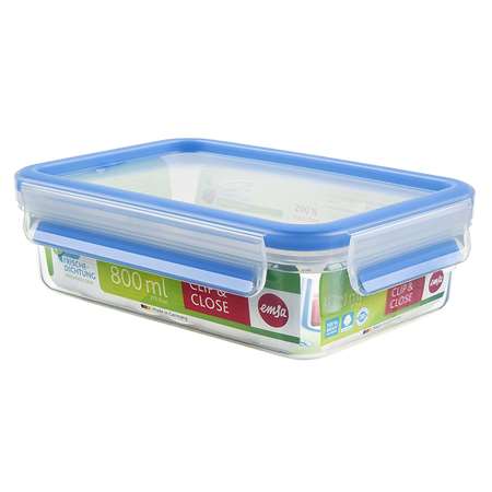 TEFAL BOITE CLIP 0.8L TRANSPARENTE