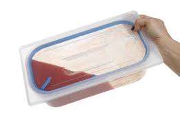 COUVERCLE POUR BAC 1/3 POLYPRO FERM. HERMETIQUE