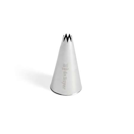 DOUILLE INOX CANNELEE B8 - 8 DENTS