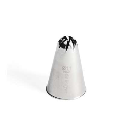 DOUILLE A ROSE INOX Ø 11MM